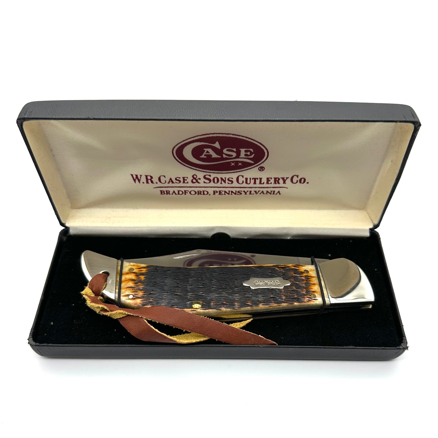 Case XX 6172 - Clasp Folding Knife - Dark Molasses Handles - 2010