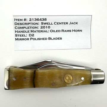 Canal Street Cutlery - Swell Center Jack - Oiled Rams Horn Handles - 2010