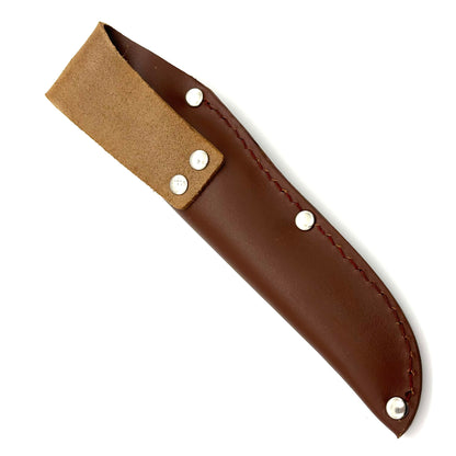 Gerber Wallowa Drop Point Fixed Hunter - Stag Handles - Leather Sheath - 22-01841