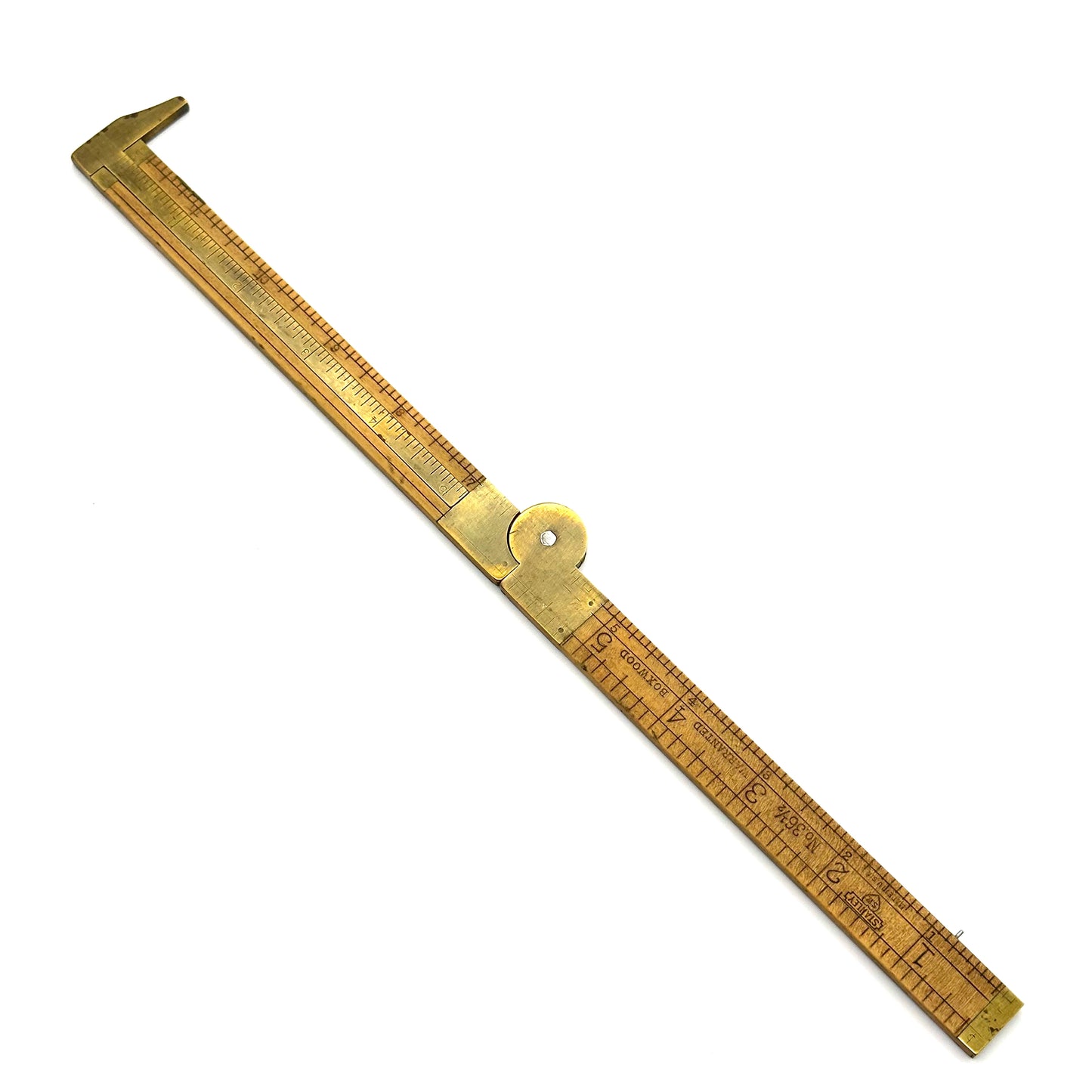 Stanley No. 36 1/2 - Boxwood Caliper Rule