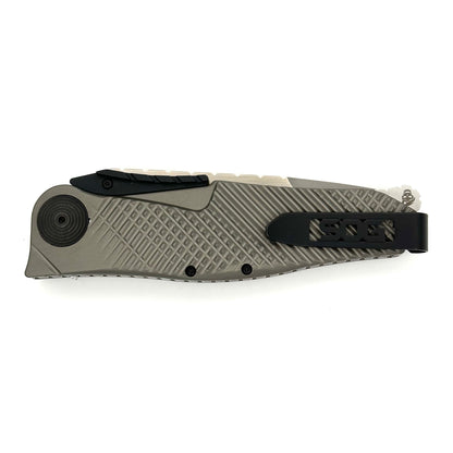 SOG Quake XL Assisted Folding Knife - Aluminum Handles - IM1101-BX