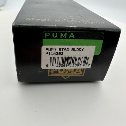 Puma Buddy Fixed Blade Knife w Sheath - Stag Handles