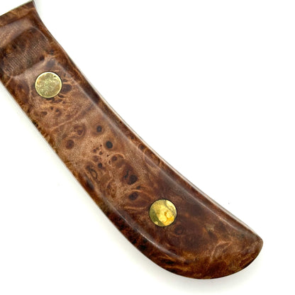 Queen #4190 Premium Skinner Hunter - Spalted Maple Burl Handles