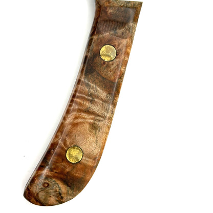 Queen #4190 Premium Skinner Hunter - Spalted Maple Burl Handles