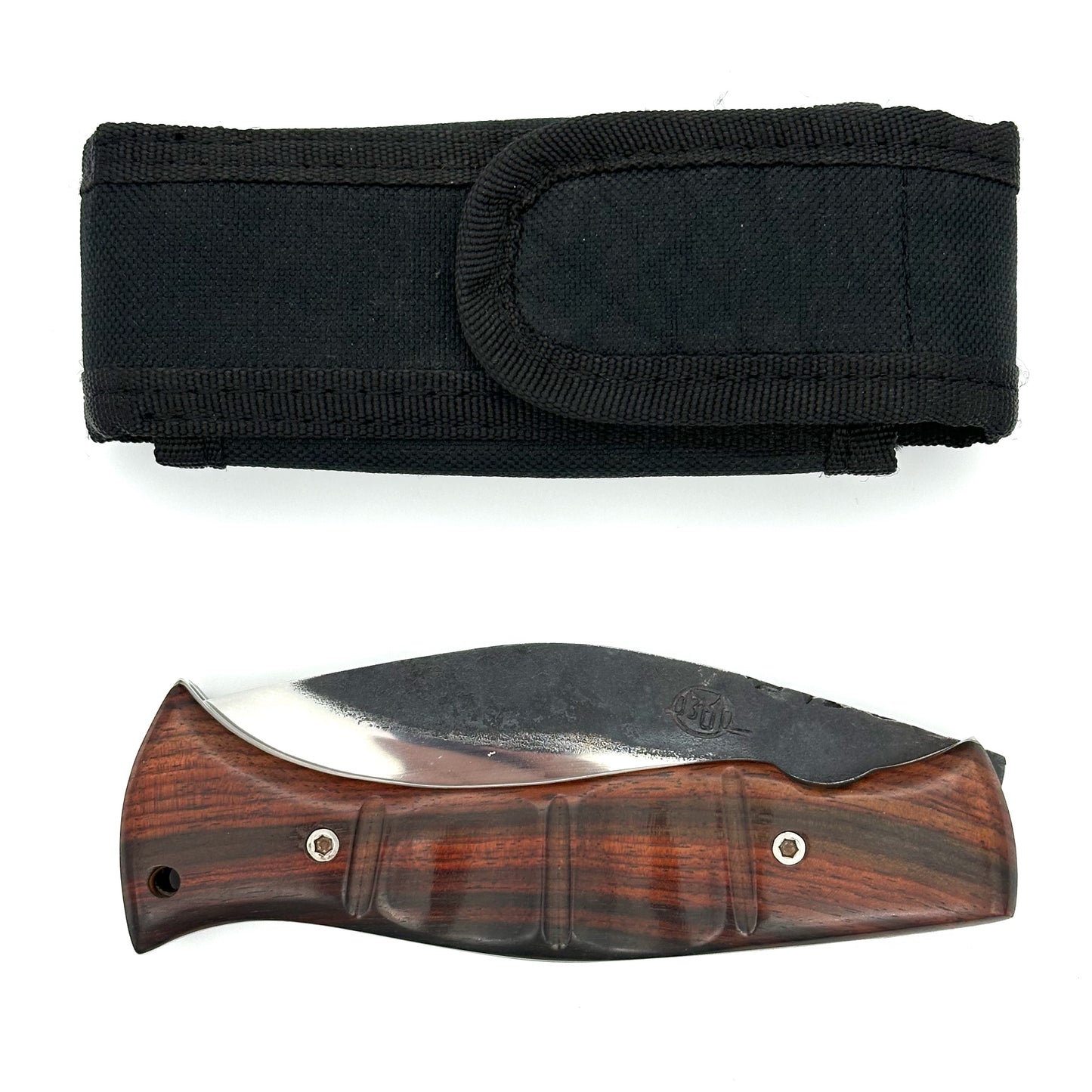 Citadel Kukri Folding Camp Knife - Rosewood Handles