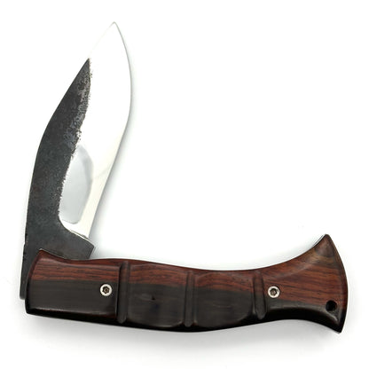 Citadel Kukri Folding Camp Knife - Rosewood Handles