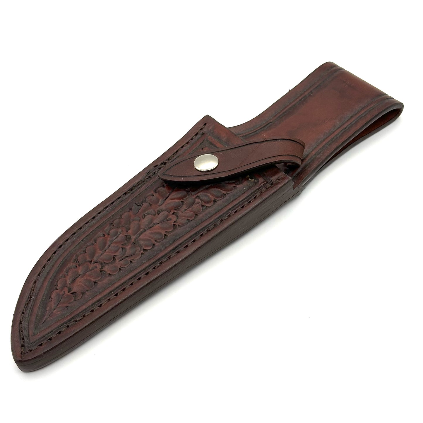 Randy Lee Sub-Hilt Fighter w Hand Tooled Leather Sheath