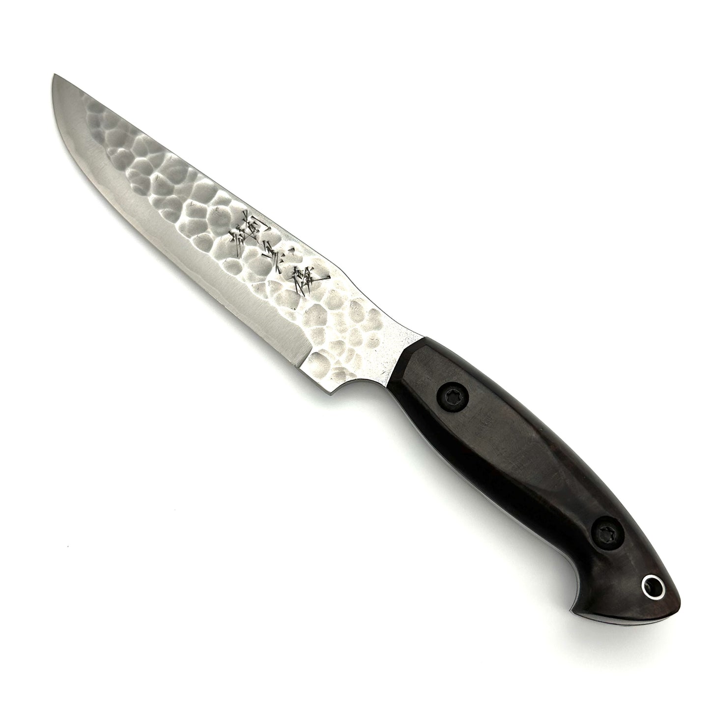 Asuka Fixed Blade Knife w Black Leather Sheath - #NER-ASU01X