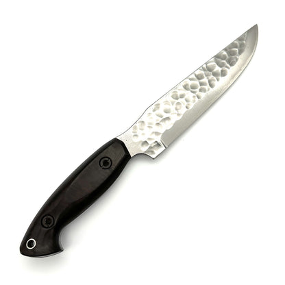 Asuka Fixed Blade Knife w Black Leather Sheath - #NER-ASU01X