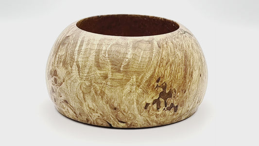 Maple Burl Bowl