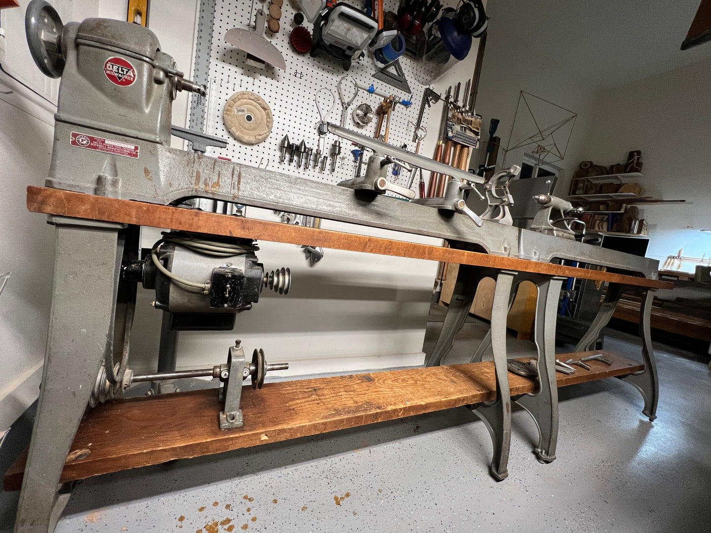 1954 Delta Long Bed Wood Lathe